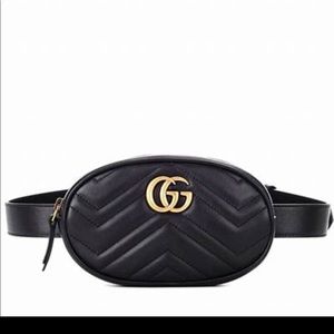 Small Gucci marmont belt bag